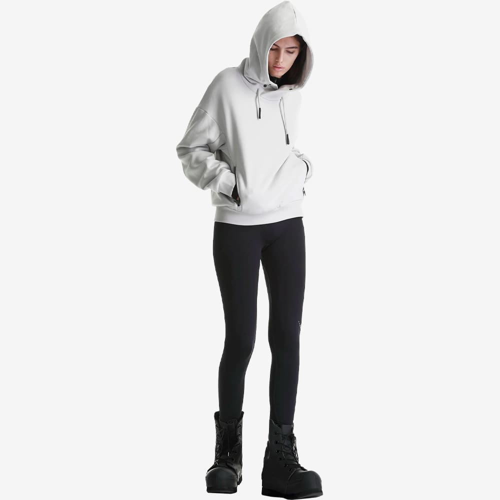 FRISSON Pull-Over Hoodie, Light Grey#93705