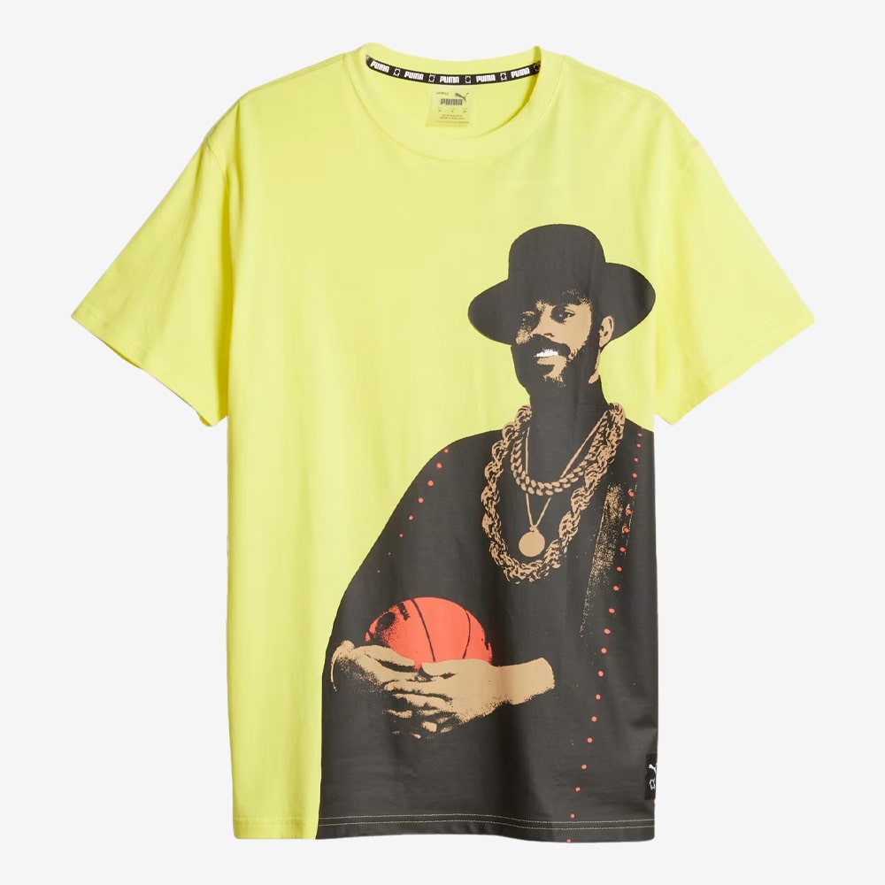 Franchise Q4 Graphic Tee 4, Lemon Meringue/Black#96535