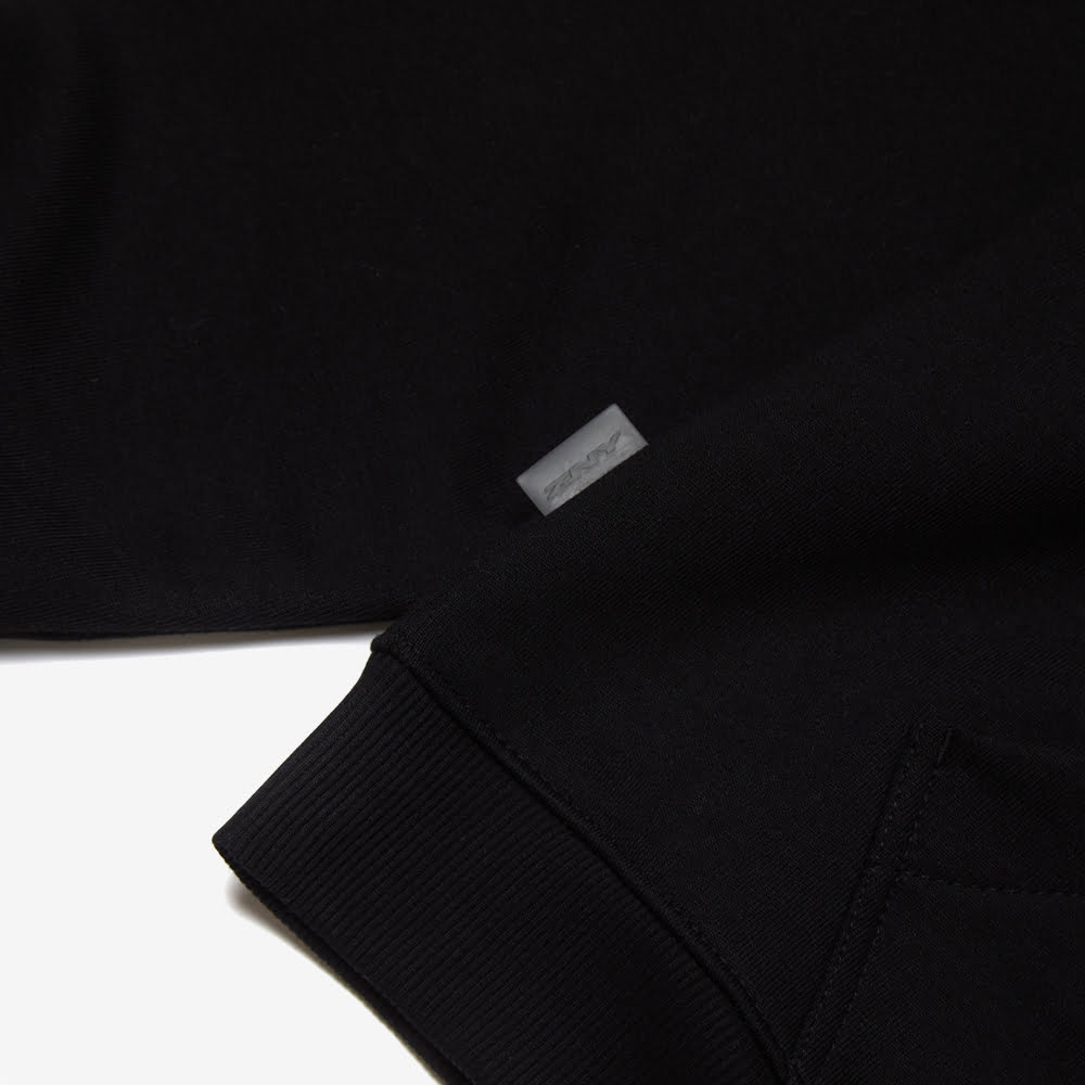 Pink Logo Hoodie, Black/Pink#88632