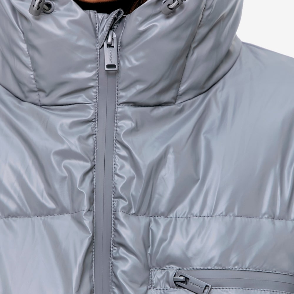 Hooded Jacket, Grey#93514