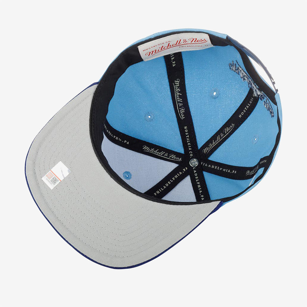 Jumbotron Snapback University Of North Carolina, Navy/Light Blue#87418