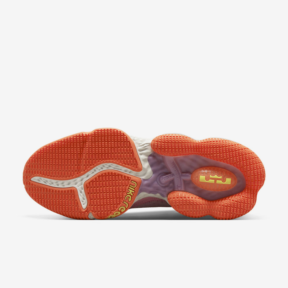 LeBron XIX Low, Crimson Bliss/Atomic Green#85219