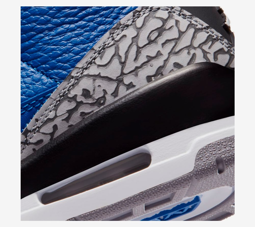 AJ 3 Retro, Varsity Royal/Varsity Royal-Cement Grey#60760