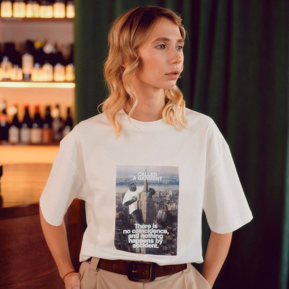 King Kong T-Shirt, White Whisper#96837