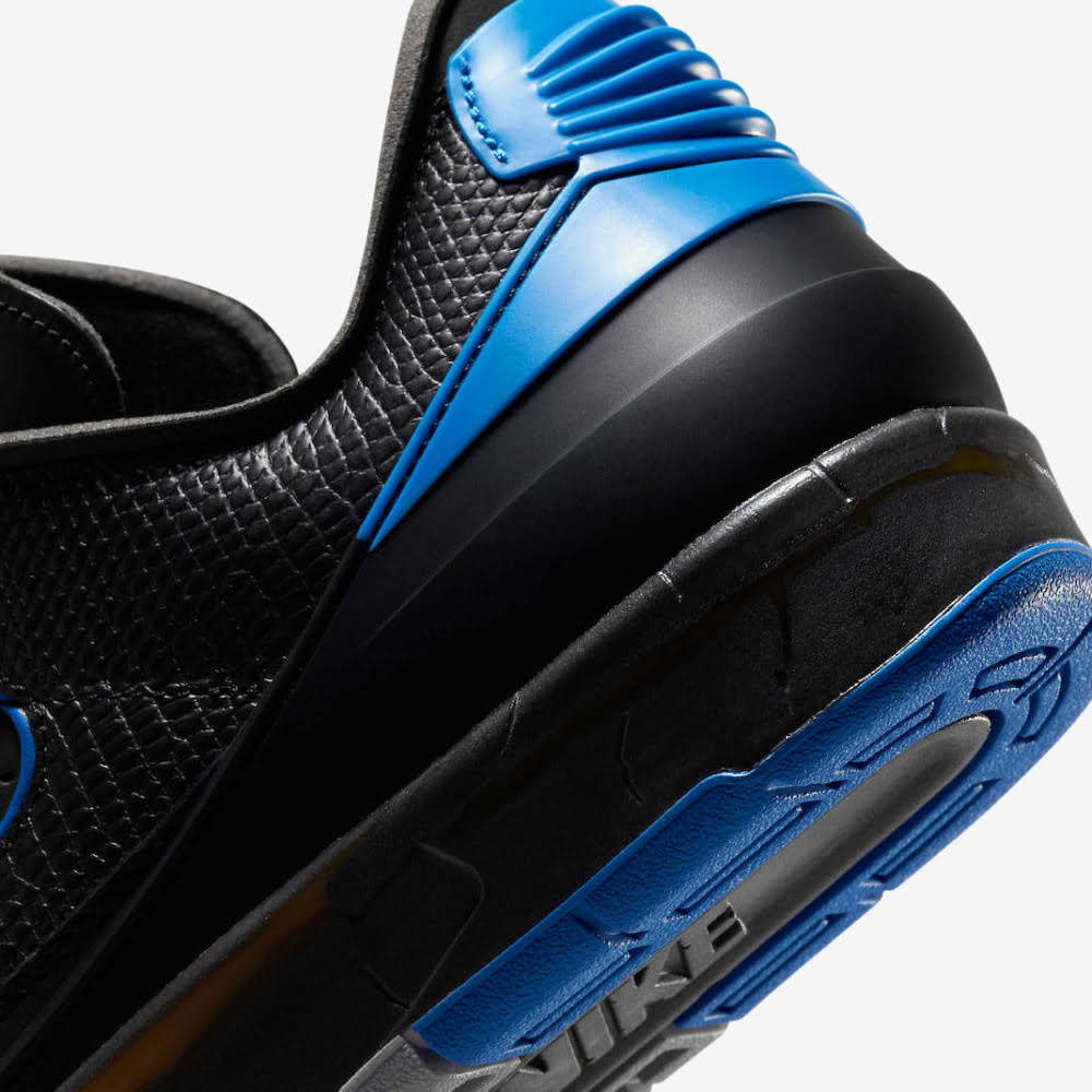 Off-White™ x AJ 2 Retro Low SP, Black/Varsity Royal#85665