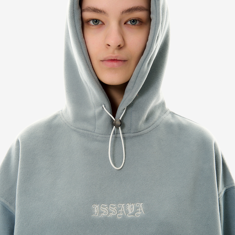Fleece Hoodie, Light Grey#108724