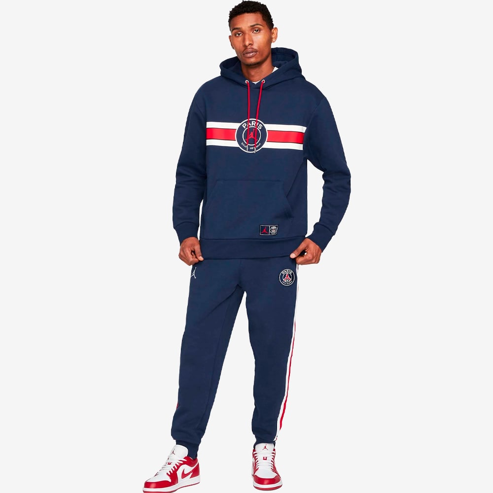 PSG Fleece Pullover Hoodie, Midnight Navy#75210