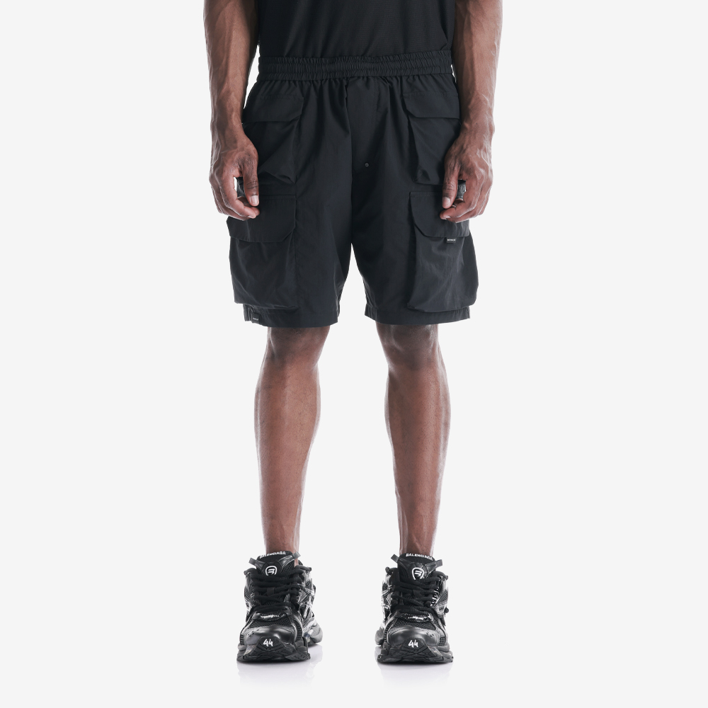 OZMA Utility Shorts, Black