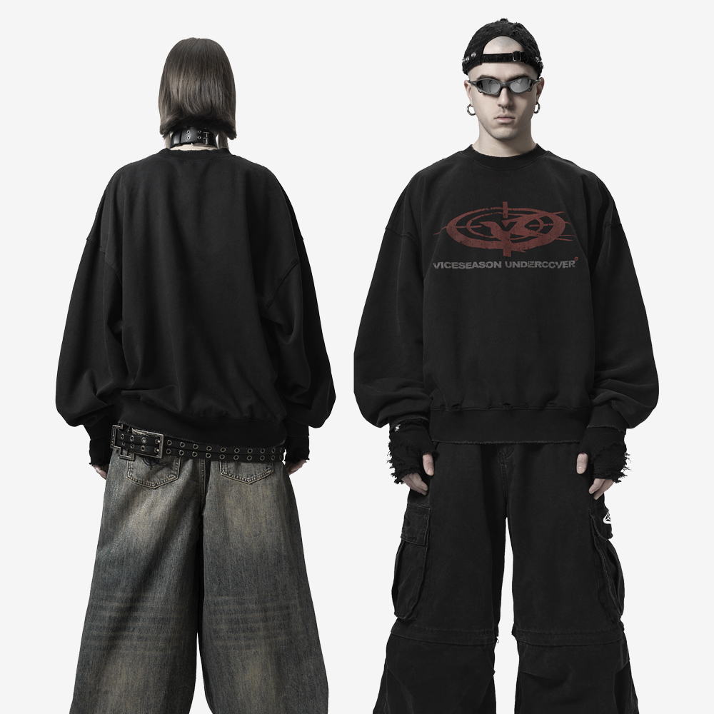 ORBIT Sweatshirt, Black/Red