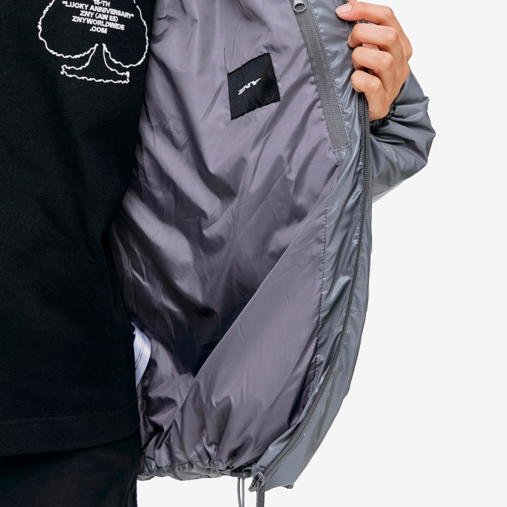 Hooded Jacket, Grey#93519