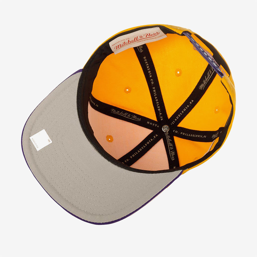 Jumbotron Snapback Los Angeles Lakers, Yellow/Purple#87403
