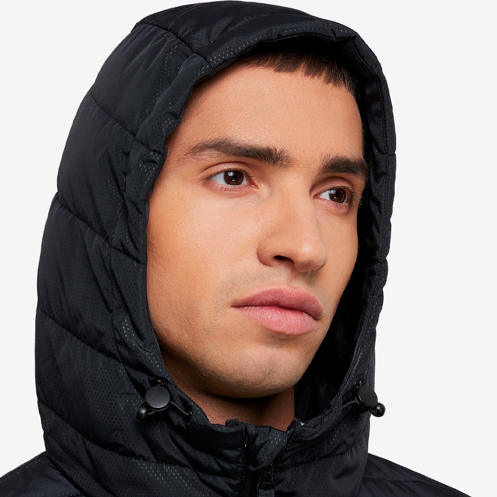 Lightweight Puffer Jacket, Black#96048