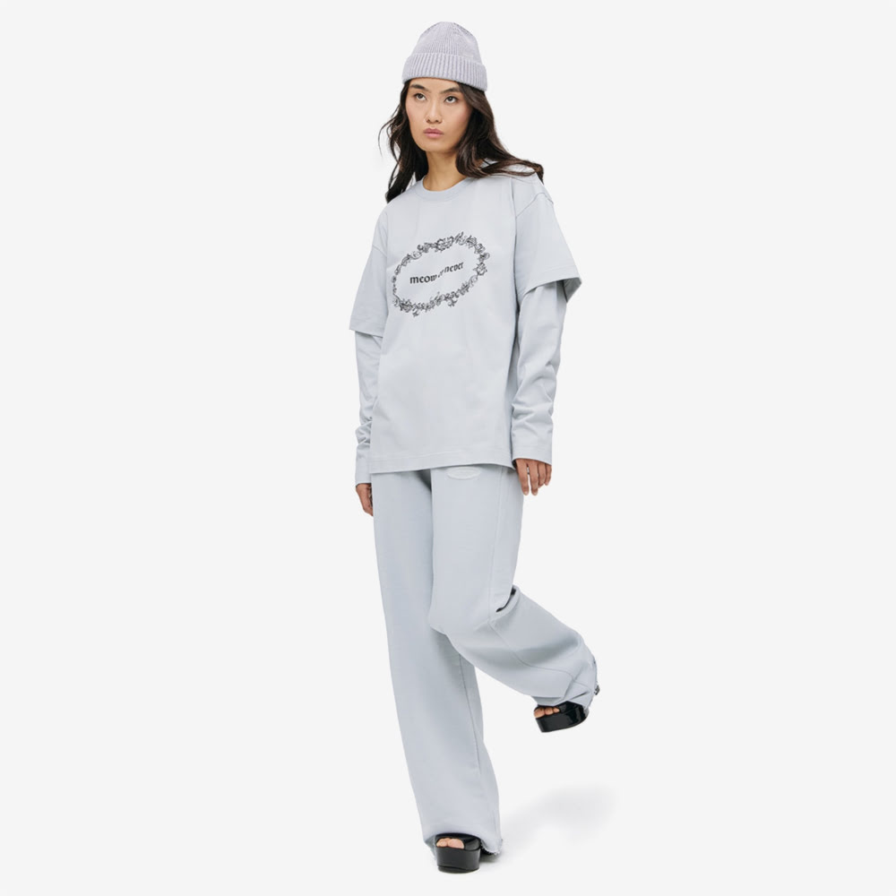 Meow Or Never Longsleeve, White#93100