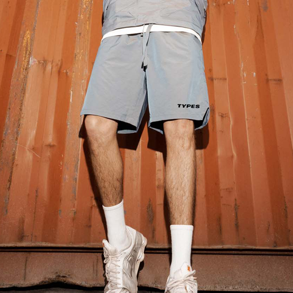 "Chameleon" Shorts, Grey#114612