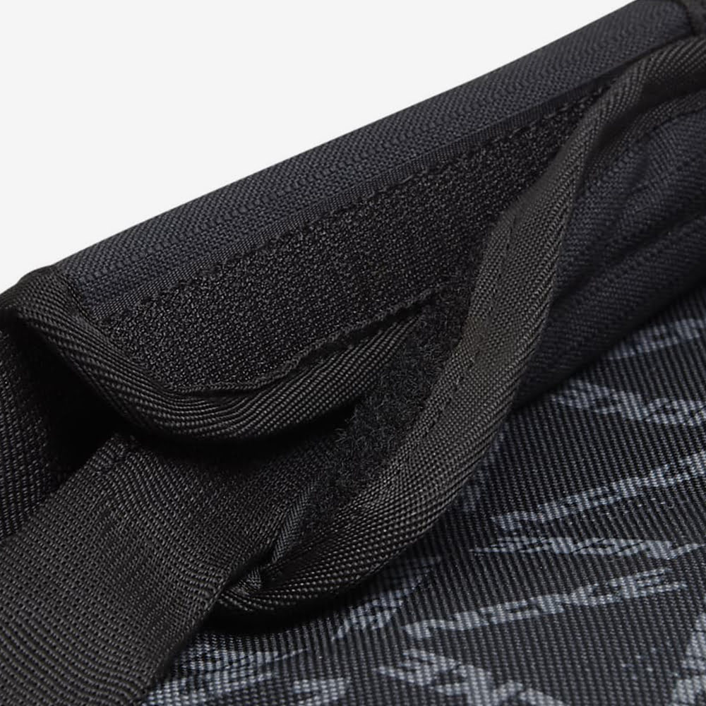 Brasilia Printed Training Duffel Bag, Black/White#85098