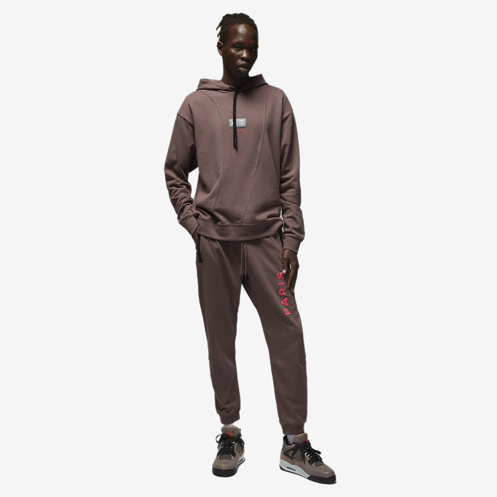 PSG Pullover Hoodie, Plum Eclipse/Bright Crimson#93307