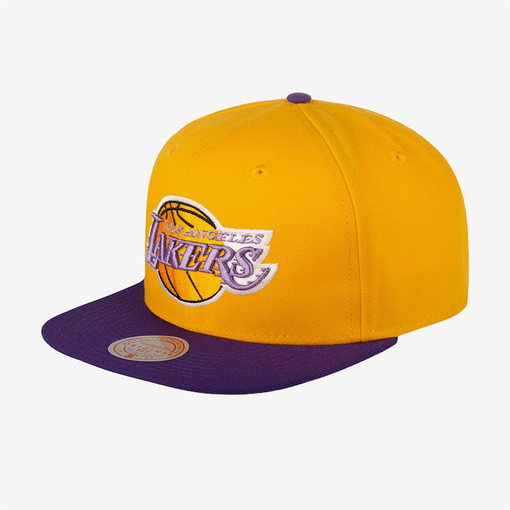 Jumbotron Snapback Los Angeles Lakers, Yellow/Purple#87400