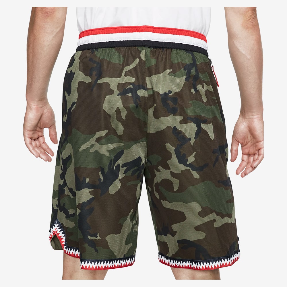 Dna Short Camo, Medium Olive/University Red#41793