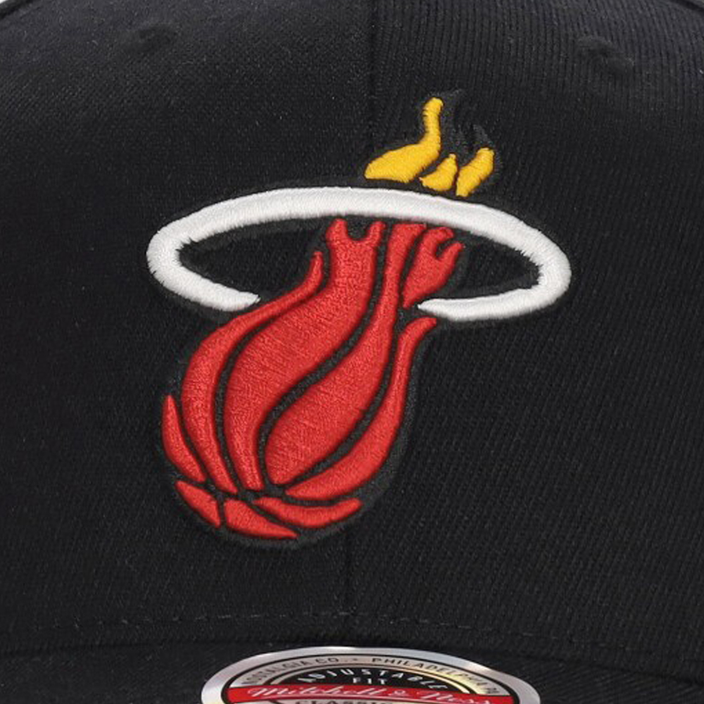 Miami Heat Top Spot Classic Snapback, Black/Red#106212