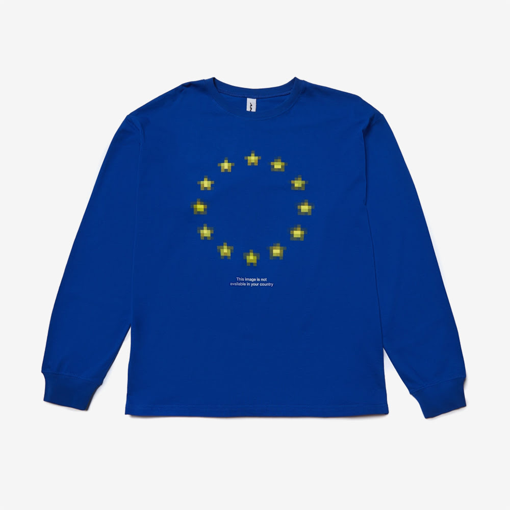 EU Longsleeve, Medium Blue#86890