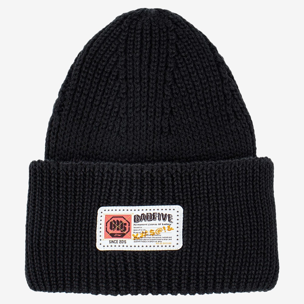 Badfive Beanie, Black#97195