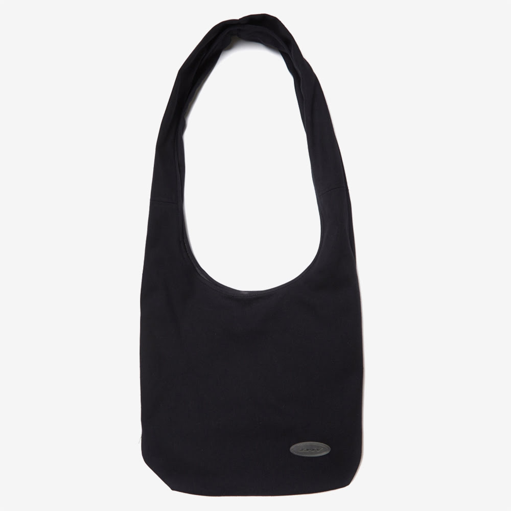Logo Shoulder Bag, Dark Grey#88676