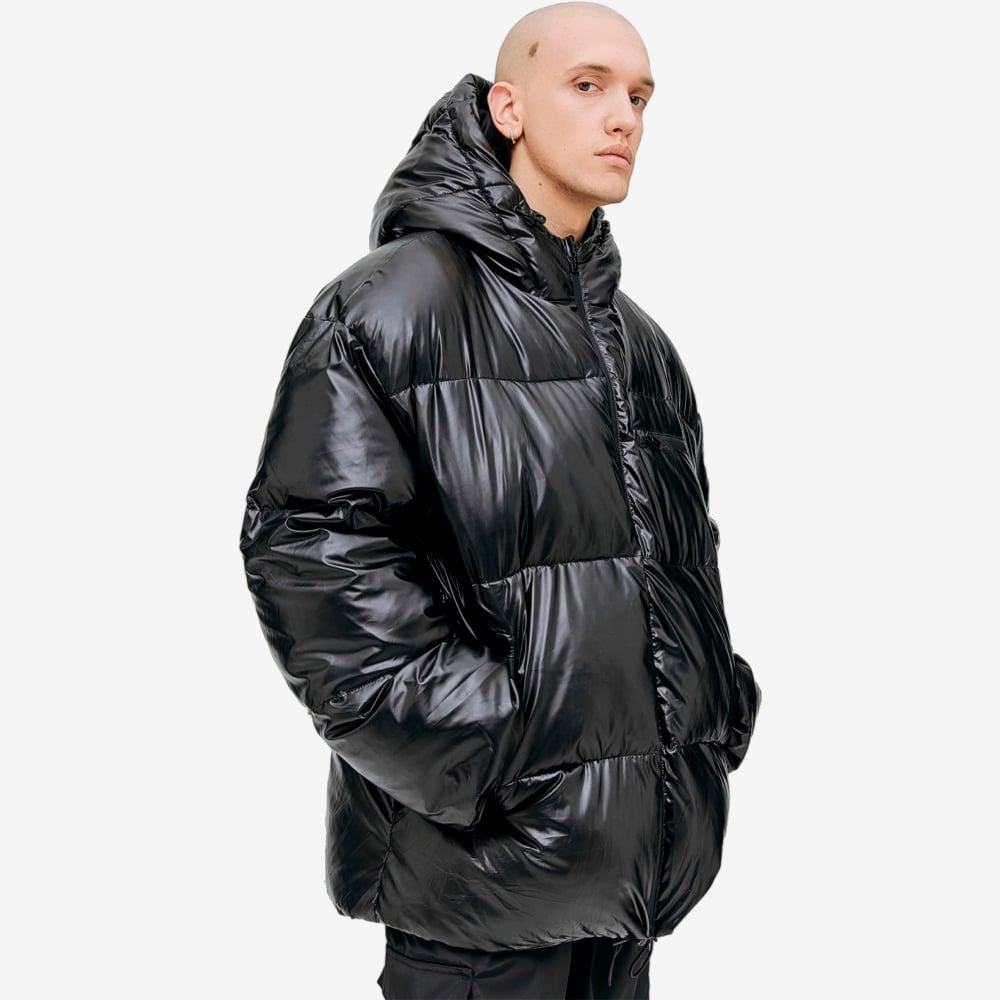 Hooded Jacket, Black#93473