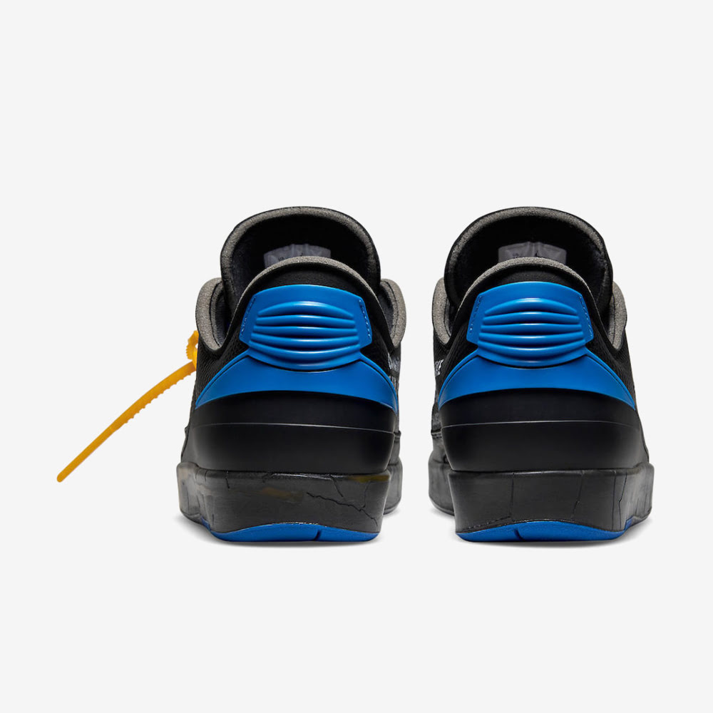 Off-White™ x AJ 2 Retro Low SP, Black/Varsity Royal#85663