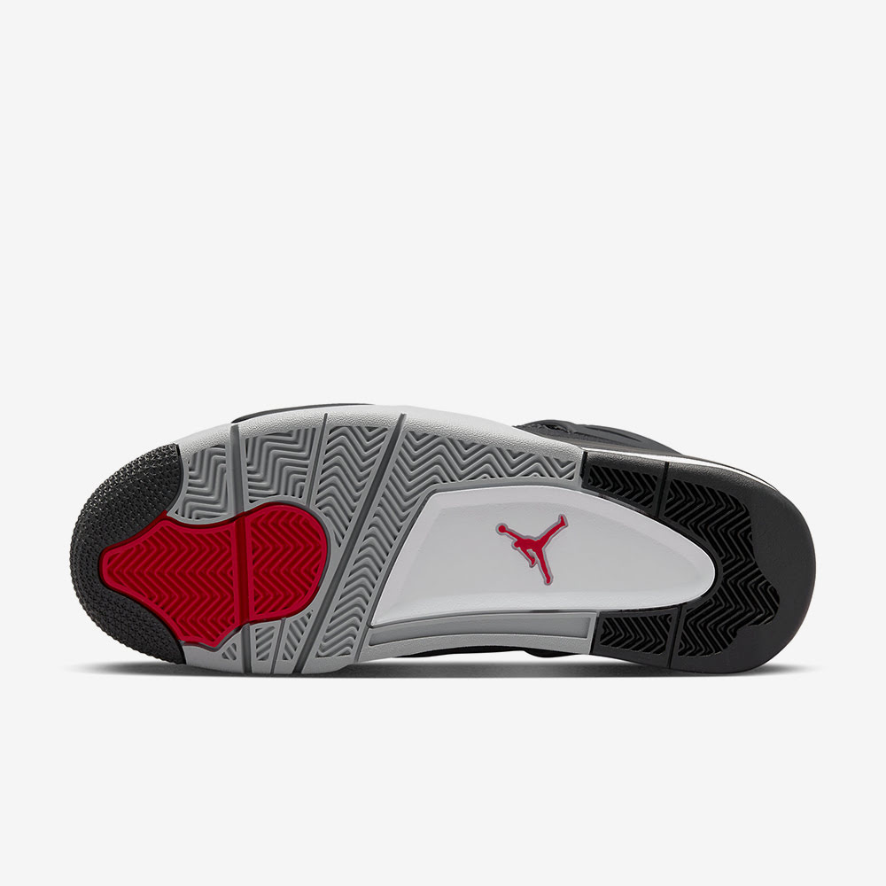 AJ 4 Retro SE, Black/Lt Steel Grey-White #90563