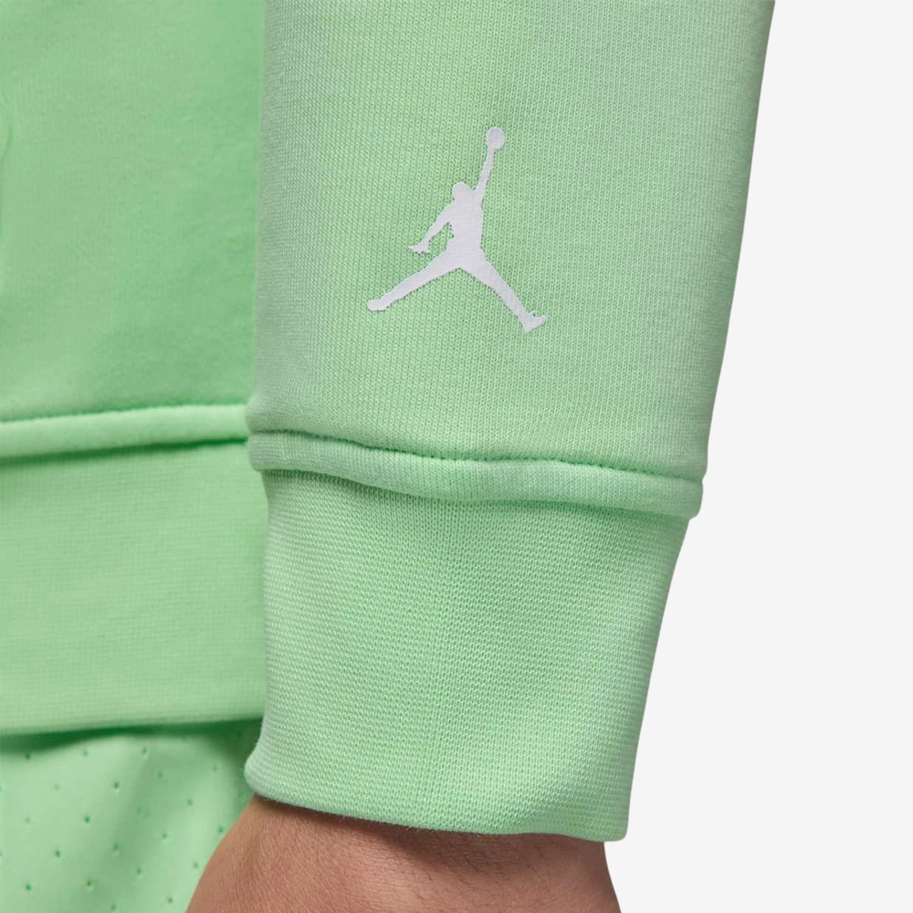 Sport Crossover Dri-FIT Pullover Fleece Hoodie, Vapour Green/White#111010