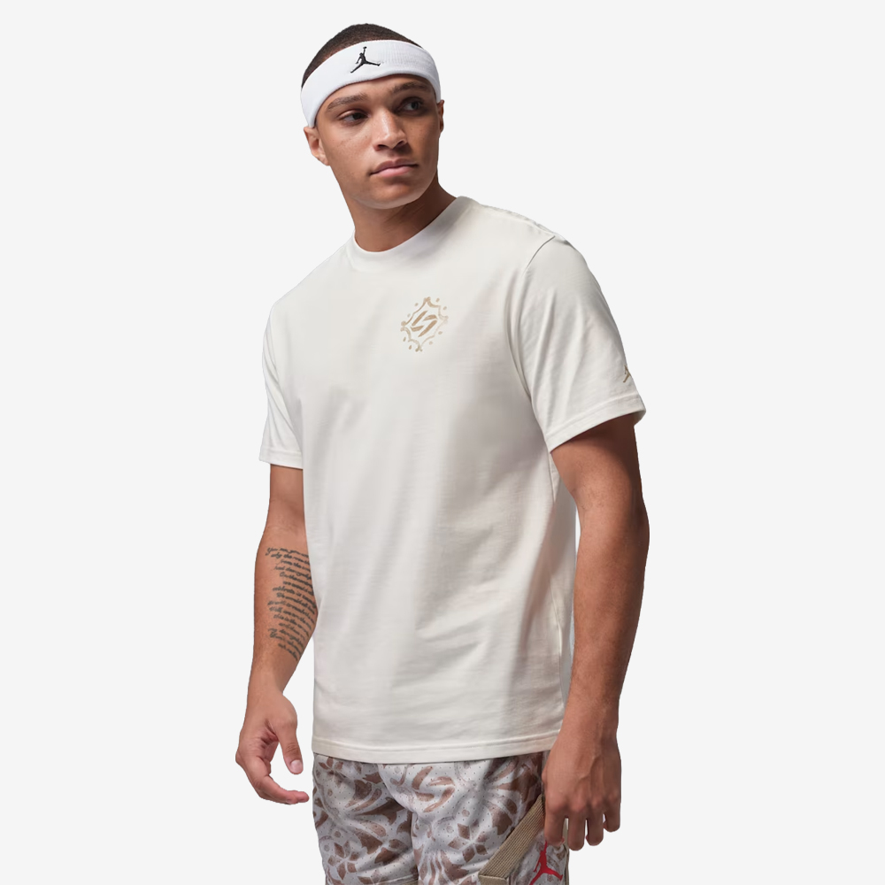 Luka Graphic T-Shirt, Sail/Khaki#112132