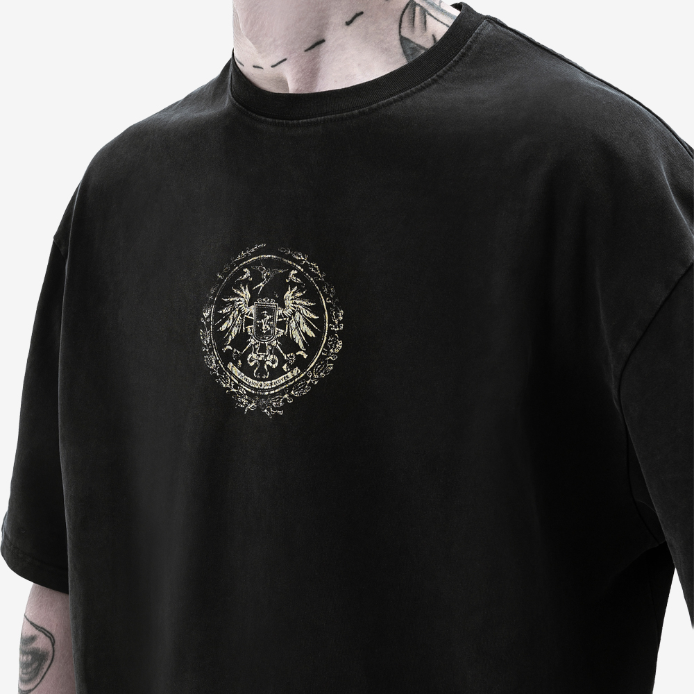 GERB Tee, Black/Beige#113042