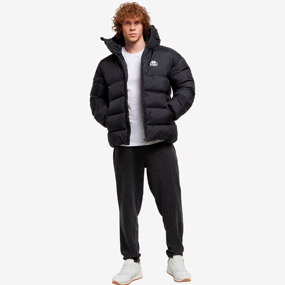 Classic Logo Puffer Jacket, Black#95258