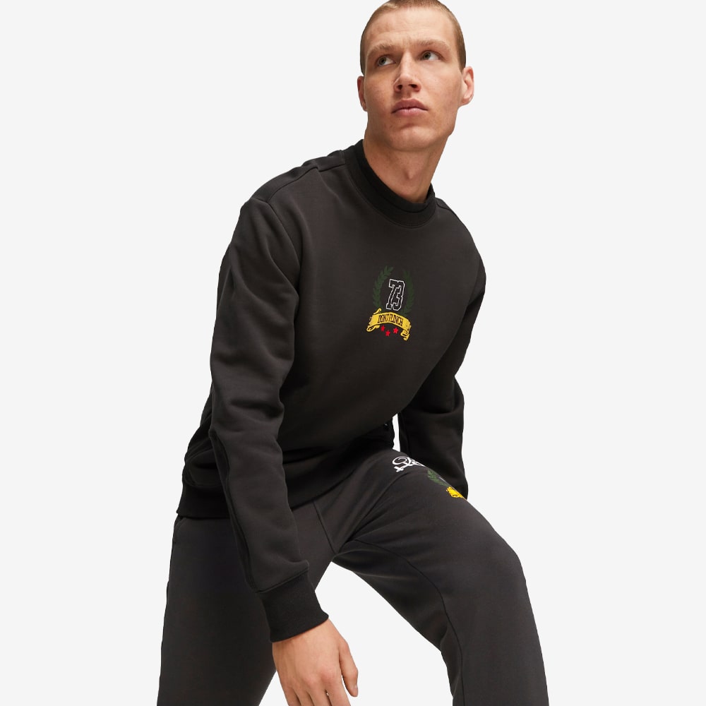 Franchise Graphic Crew Sweatshirt, Black#95879