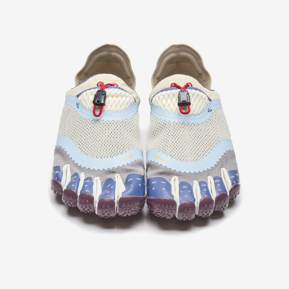 Humamphibian-Lo, Mud Gray/Pale Aqua#112900