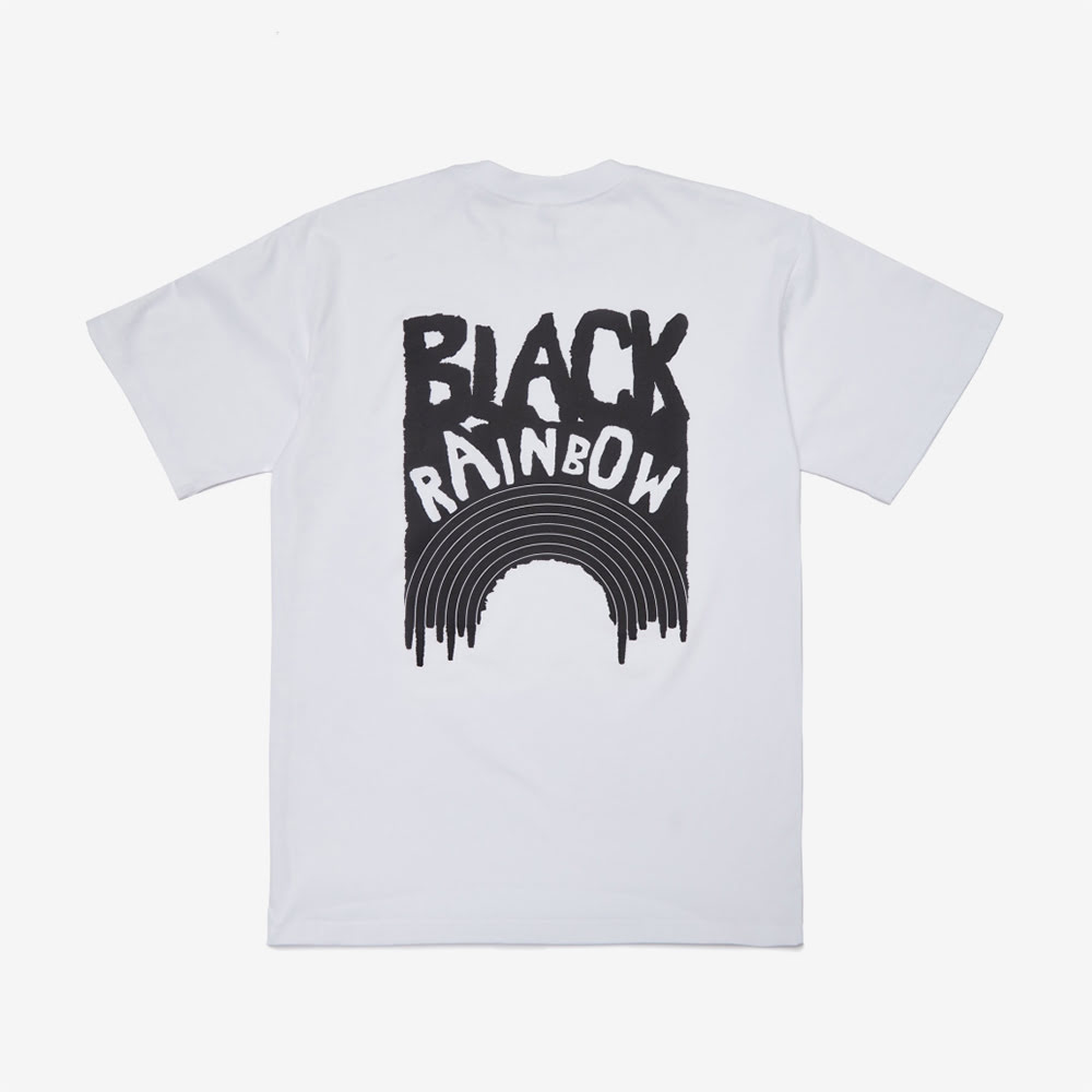 Black Rainbow T-Shirt, White/Black#88638