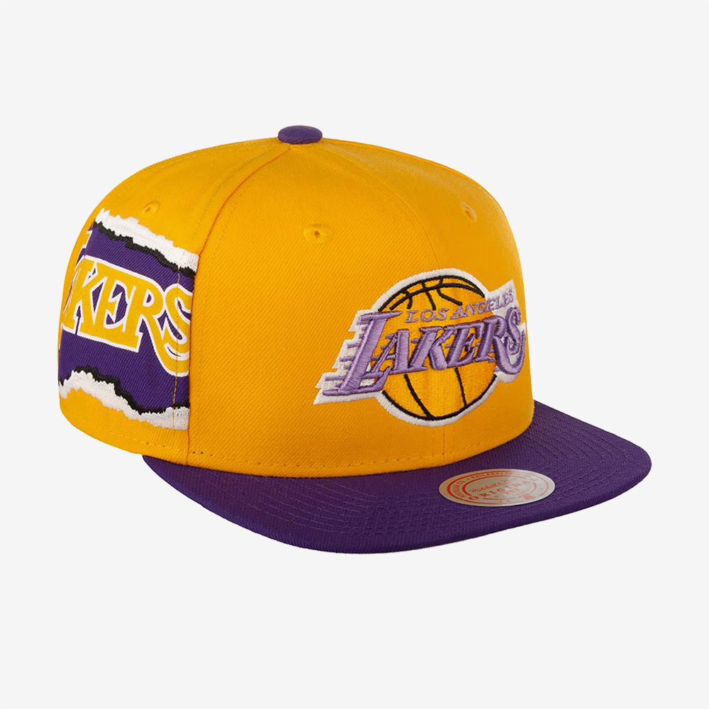 Jumbotron Snapback Los Angeles Lakers, Yellow/Purple#87401