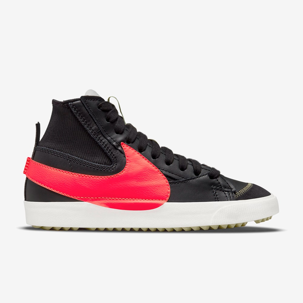 Blazer Mid 77 Jumbo, Black/Bright Crimson-Sail-Olive Aura#77758