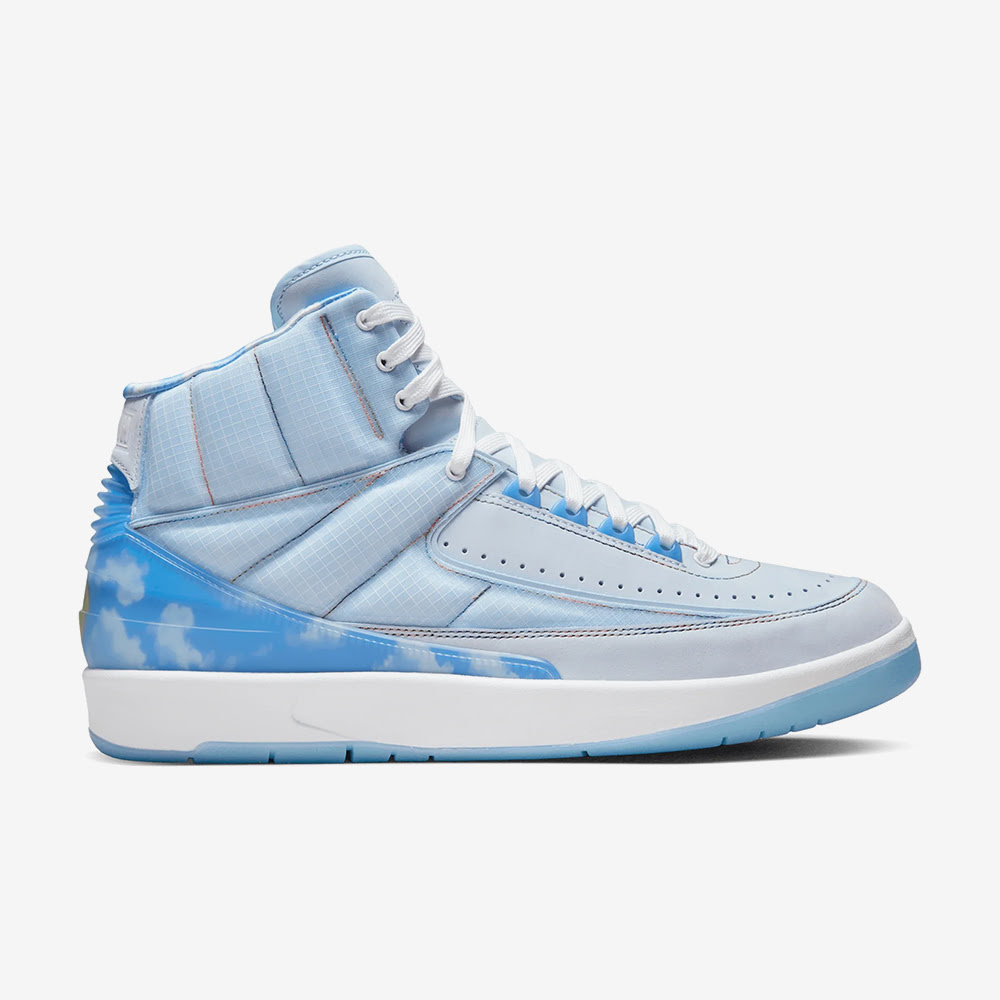 AJ 2 Retro SP x J Balvin, Celestine Blue/White-Multi#87630