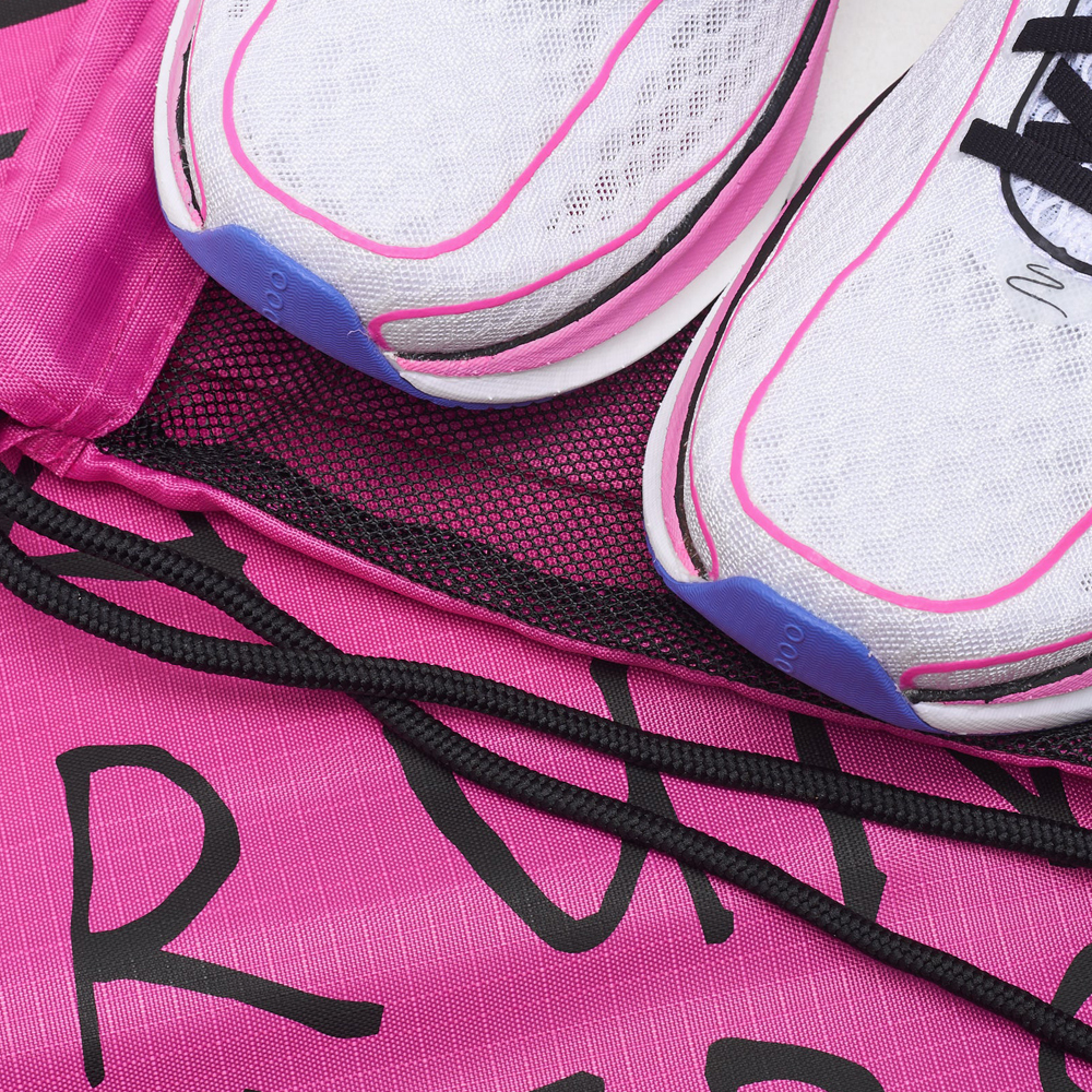 DISTANCE x Saucony Endorphin Speed 5, White/Pink#112554