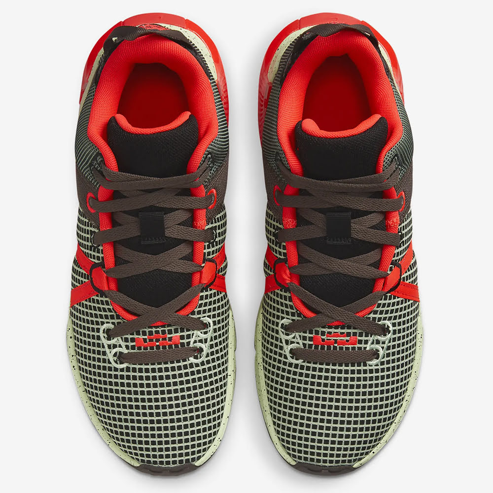 LeBron Witness VII, Black/Barely Volt-Bright Crimson#86177