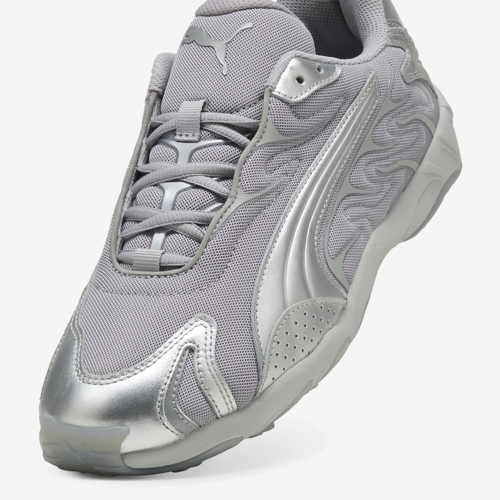 Inhale, Metallic/Glacial Gray#111410