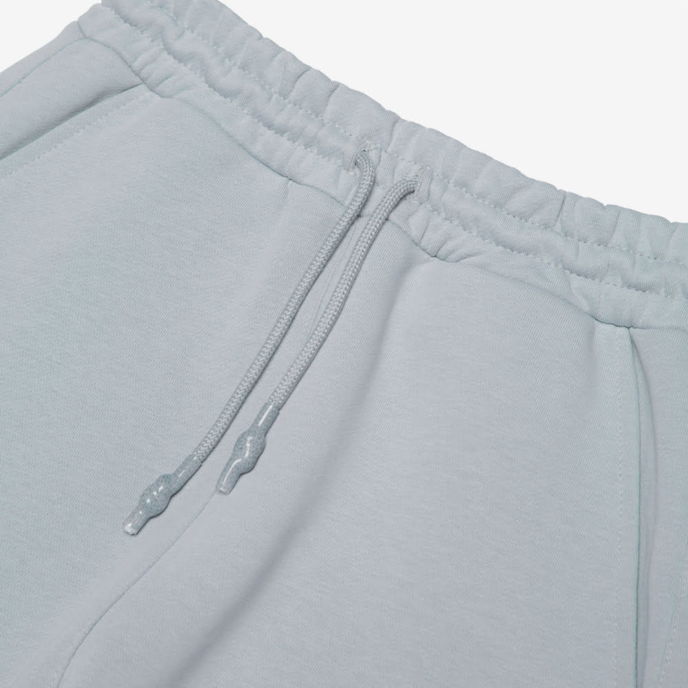 Wide PVC Logo Pants, Grey#93171