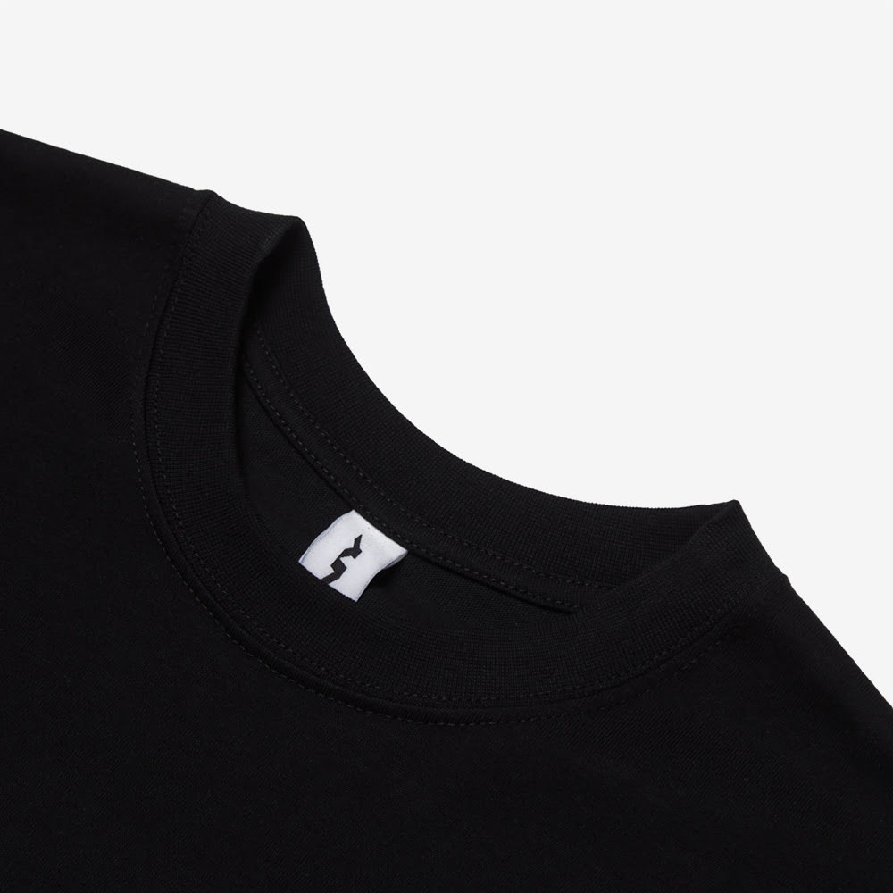Large Logo Tee, Black/White#88661