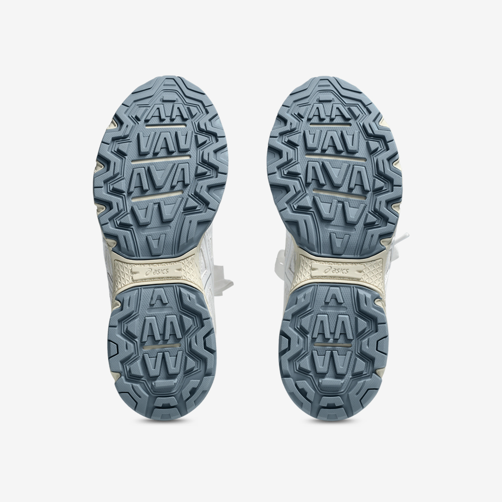 GEL-NUNOBIKI Ribbon Laces, White/Pure Silver#112462