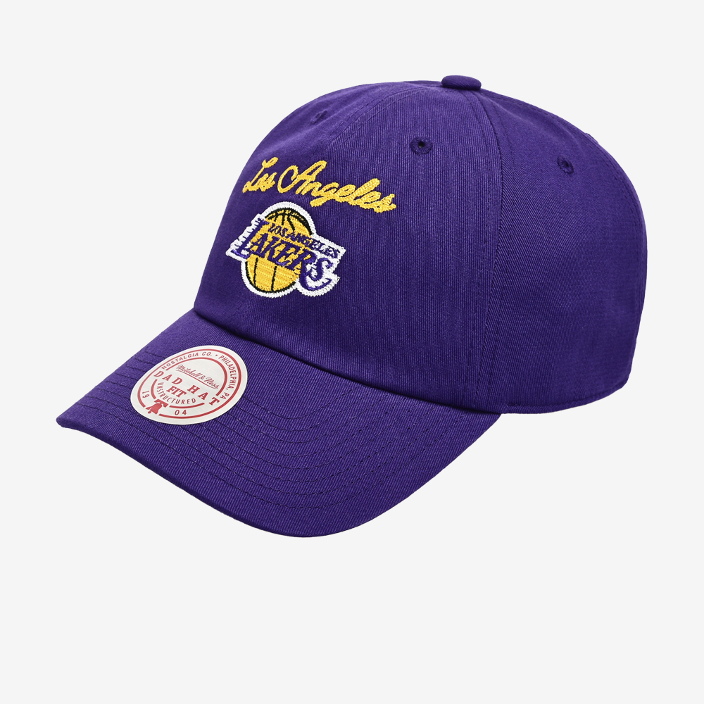 Los Angeles Lakers NBA Lay Low Strapback, Purple#111520