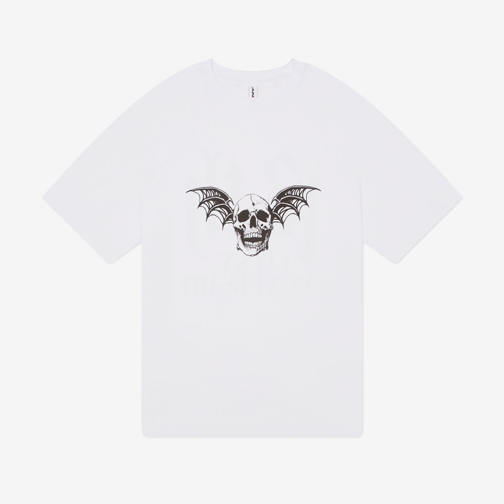 Skull Tee, White#93067