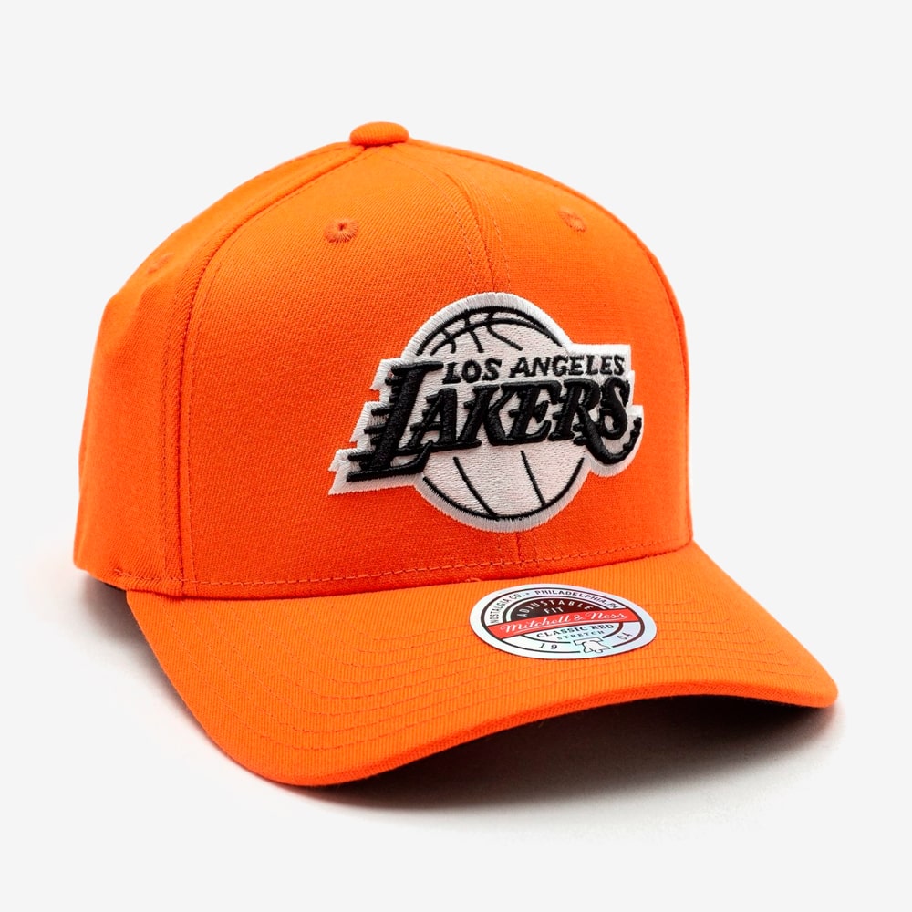 Los Angeles Lakers Vis Redline Snapback, Orange#73719