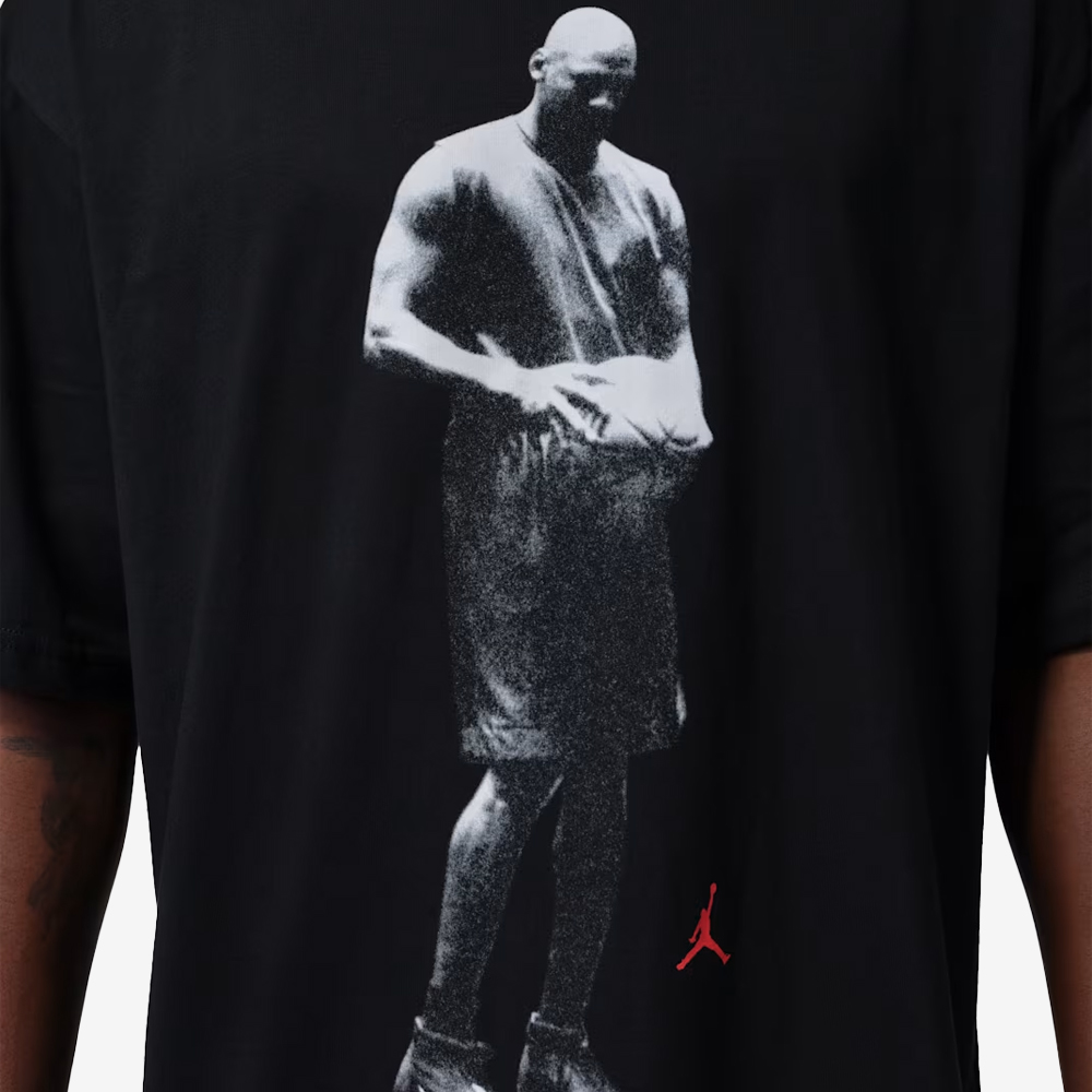 Sport MJ Standing Dri-FIT T-Shirt, Black/Infrared 23#113818