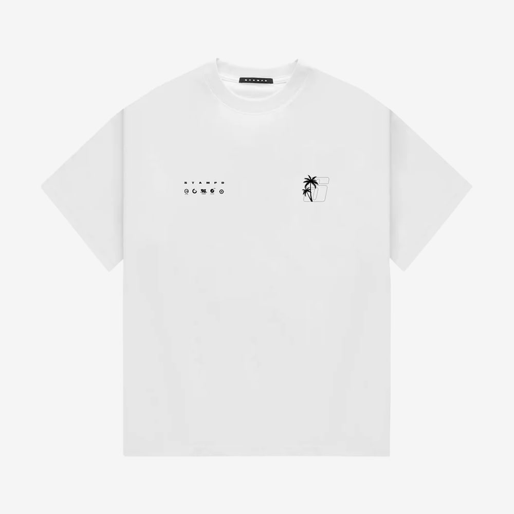 Transit Relaxed Tee, White#98623